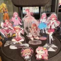 ら*ん様 ホロライブ0期生　さくらみこ　アクリルスタンド7点セット＋キーホルダー