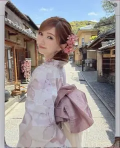 GRL ぼかし花柄浴衣セット[gi1416] グレイル ぼかし花柄浴衣セット[gi1416] | レディースファッション通販の