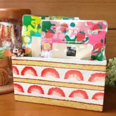 フェイクスイーツ 断面萌え 苺ショートケーキのレターケース トールペイント作品のサムネイル