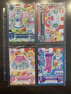 アイカツカード マック　コラボ　2014 星宮いちご　4枚セット