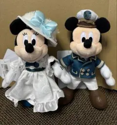 ディズニーシー　25周年　ぬいぐるみバッジ　ミッキー　ミニー　テーマポート