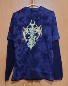 グラフィックプリント ネイビー Tシャツ