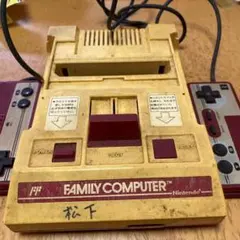 任天堂 ファミリーコンピュータ 本体 HVC-001 マリオブラザーズ - メルカリ