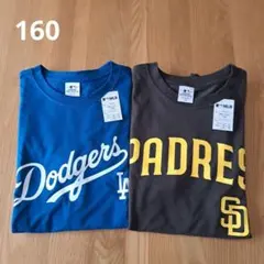 MLB　ドジャースtシャツ160　パドレスtシャツ160　メジャーリーグのサムネイル