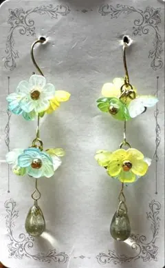 【SA269】サクラのハンドメイドピアス/イヤリング