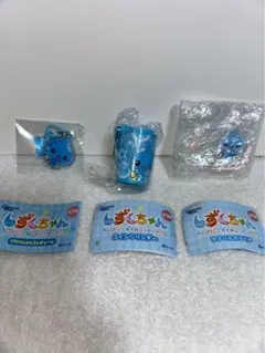 しずくちゃん 3点セット売り　ガチャめじるしチャーム　コインシリンダー　カラビナ