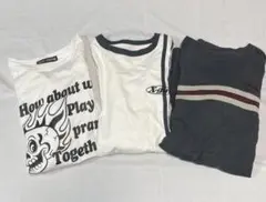 エックスガール キャンディストリッパー ビッグTシャツ 3点セット 中古