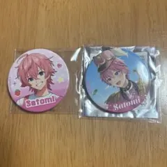 さとみ 缶バッジ 6個セット - メルカリ
