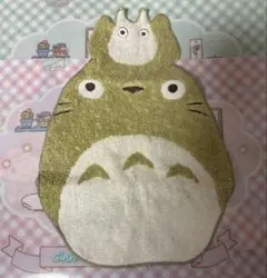 ジブリ トトロ ハンドタオル ハンカチ ダイカット