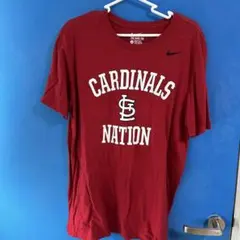Nike MLB カージナルス Tシャツ Lサイズ レッド