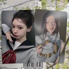 新品未開封 illit タワレコ ラキドロ 特典 トレカ セルカ 制服 ×5
