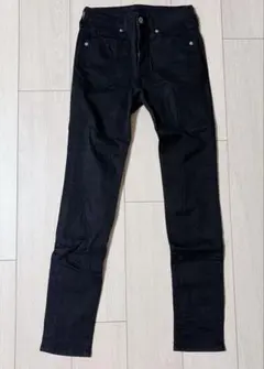 GUブラックデニムスキニーパンツ 221-313195(91-01) 61