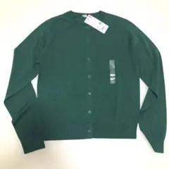 新品未使用　ユニクロUVカットクルーネックカーディガン　Sサイズ