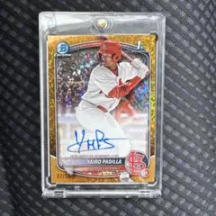 Yairo Padilla 32/50 Chrome サインカード