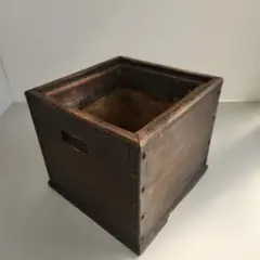 昭和レトロ 木製 角火鉢 手火鉢 五徳セット 囲炉裏 古民家 古民具 古道具 昭和レトロ 木製 角火鉢 手火鉢 五徳セット 囲炉裏 古民家