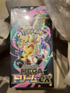 ポケカMEGAドリームex BOX ハイクラスパック　シュリンク付ポケセン産