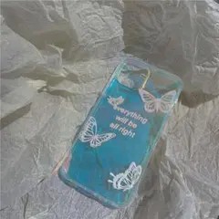 iphone12proオーロラクリアケース　ハードケース