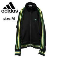 00s アディダス トラックジャケット ジャージ ラスタカラー y2k
