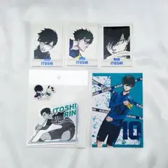 ブルーロック 糸師凛 ブルーロック展 ぱしゃこれ ポストカード ステッカー