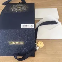 CHANEL ギフトボックス ネイビー
