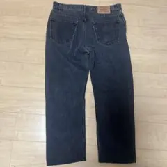 Levi's 505 ブラックデニムパンツ W34 L32