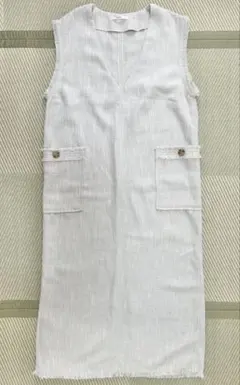 チャオパニック ツイード　ワンピース　ジャンパースカート 夏