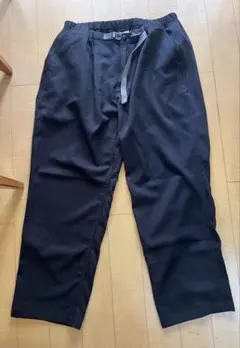 GRAMICCI ブラック ワイドパンツ XL