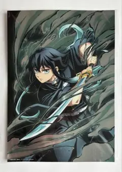 鬼滅の刃　時透無一郎　全集中展　特殊印刷イラストカード　(新品未開封)