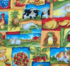 USAコットン RJR FABRICS ハギレ　レトロ