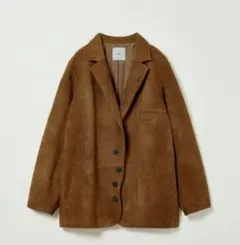 Eaphi】CLASSIC WAVE JACKET ―FAUX SUEDE - メルカリ