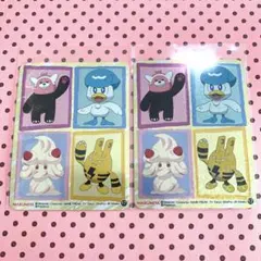 ポケモン 丸美屋 キラキラシール キテルグマ マホイップ