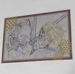 鬼滅の刃 ダイニング お楽しみくじ ポストカード 炭治郎 立志編 最終選別 錆兎