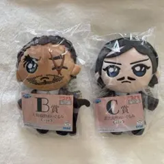 名探偵コナン　セガラッキーくじ ぬいぐるみセット　大和勘助　諸伏高明　B賞　C賞