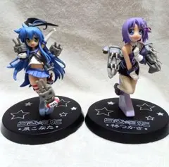 らき☆すた　プレミアムフィギュア 艦隊これくしょん　泉こなた&柊つかさ