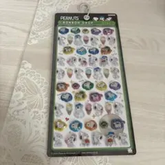 【新品】ボンボンドロップシール　mini　 スヌーピー &きょうだいたち