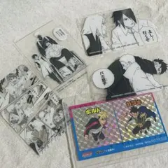 【NARUTO疾風伝＆BORUTO】クリアカード&ステッカー/5点セット