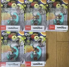【新品未開封】amiiboコジャケ SMALLFRYスプラトゥーン3 5個セット