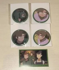 忍たま キャラバッジコレクション 善法寺伊作 4種セット 特典付き