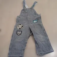 ストライプ　オーバーオール　 95cm以下