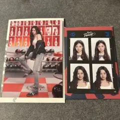 TWICE TZUYU 証明写真ステッカー＆トレーディングカードセット