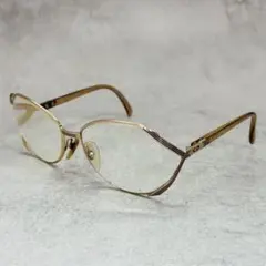 Y2K VERSACE ヴェルサーチェ メガネ サイドメデューサ メタルフレーム 