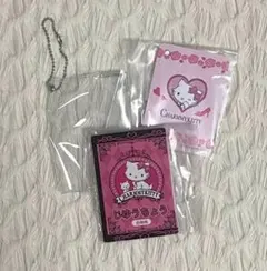 サンリオ じゆうちょう＆下じきセットチャーム２　チャーミーキティ
