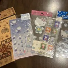 キティちゃん　シール　5シートセット