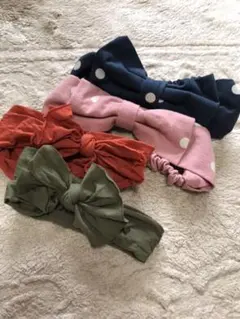 ベビーヘアバンド4点まとめ売り