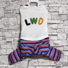Ꮮ.W.D. 犬と生活 犬 ロンパース ペットウェアのサムネイル