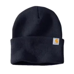 カーハート CARHARTT 帽子 ニット帽 CT104597 ネイビー