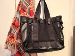 美品 PORTER HEAT A4可 黒 ブラック 大容量