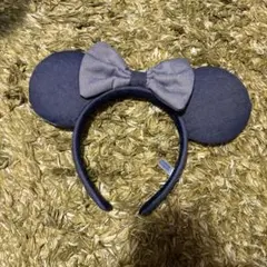 ミッキー耳カチューシャ デニム