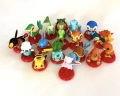 ポケモン チョコエッグ　旅立ちの3匹 全17種 コンプリート