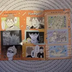 ハイキュー シールプリントコレクション 第2弾 3点セット